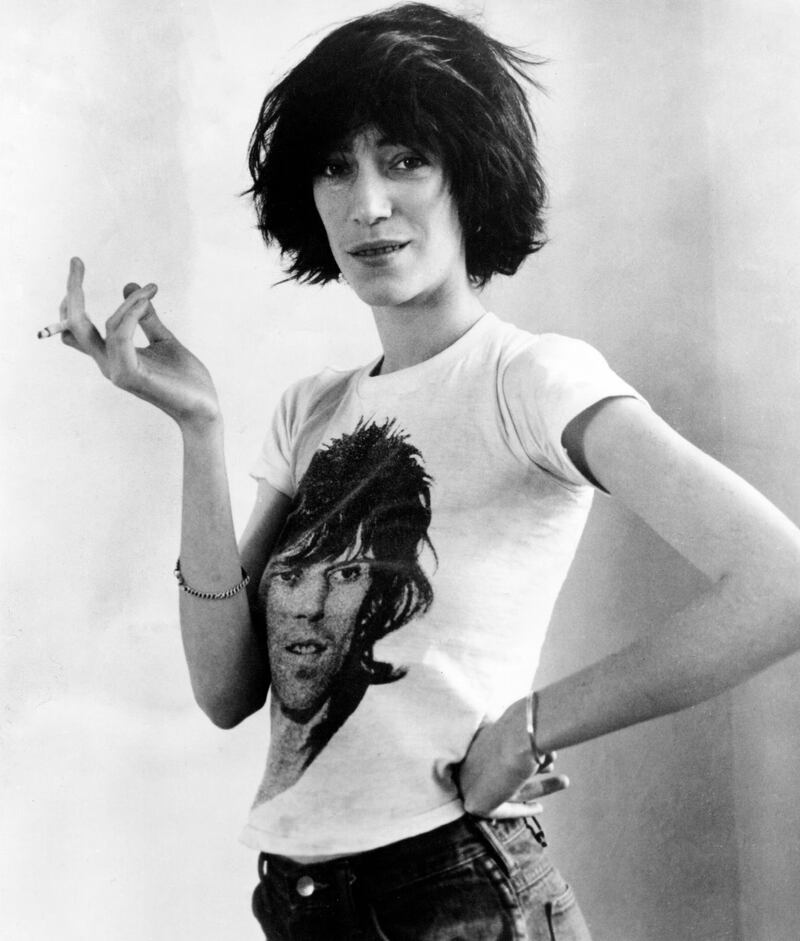 Patti Smith in 1975. Photograph: Arista Records