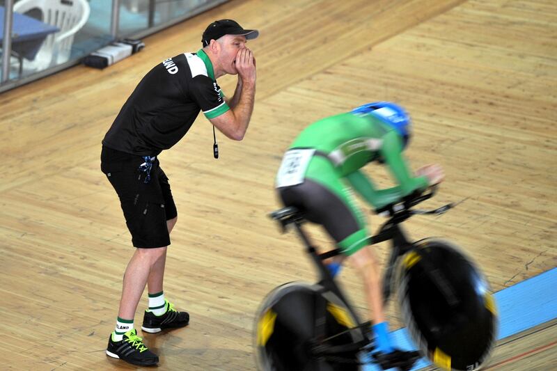 Cycling Ireland’s National Performance Coach Neill Delahaye.