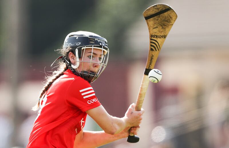 Saoirse McCarthy, who was superb for Cork throughout the championship, has been shortlisted for senior camogie player of the year. Photograph: Tom Maher/Inpho