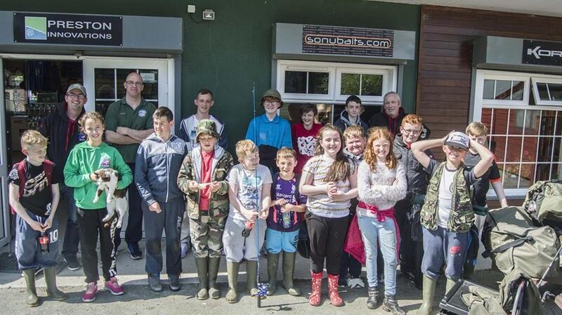 Killinarden angling group at Oaklands Fishery, New Ross, Co Wexford