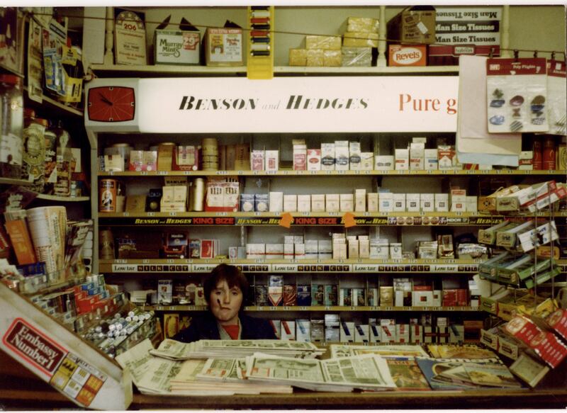 Catherine O’Flynn in her father’s shop in Nechells, Birmingham, “a bit like Arkwright in Open All Hours”
