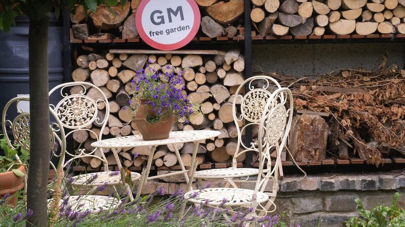 The sight of a large, neatly stacked log-pile is particularly pleasing