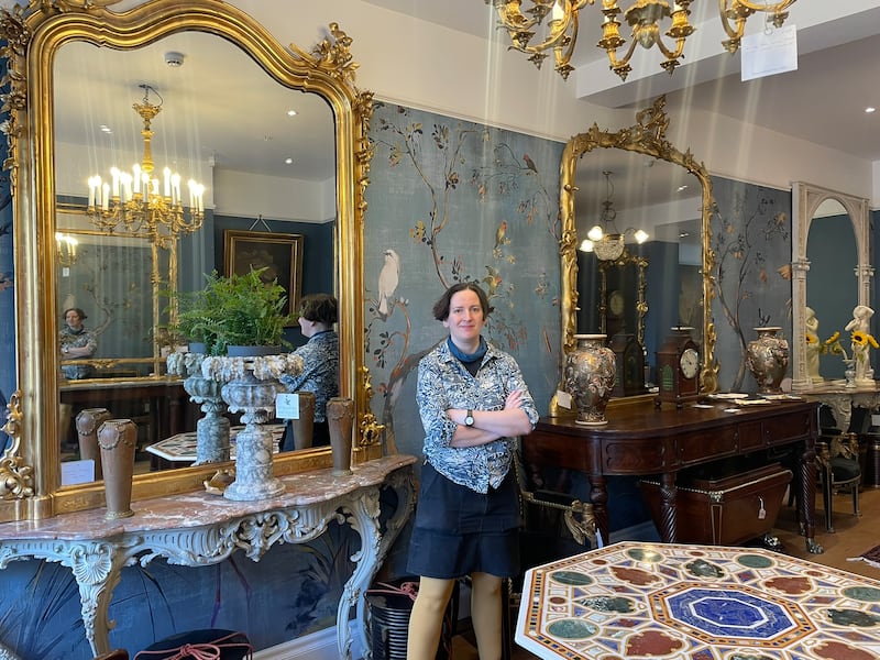 Sarah Usher of Straffan Antiques: 'Certain styles, particularly Georgian pieces from the turn of the 19th century, are timeless'
