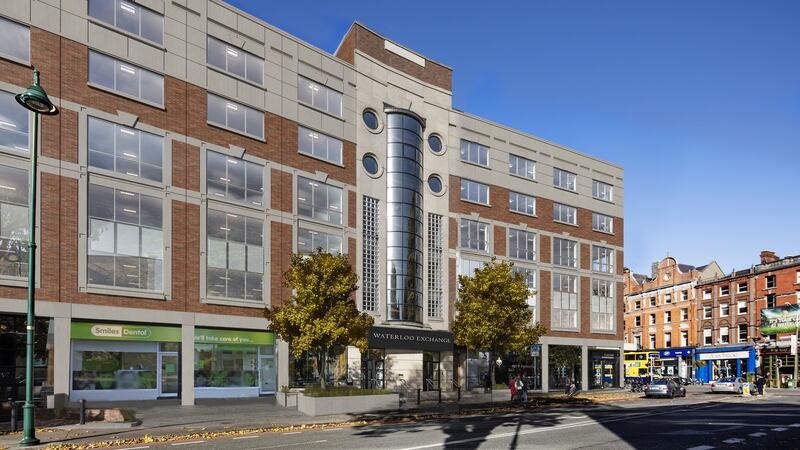 Waterloo Exchange, at the intersection of Waterloo Road, Upper Baggot Street and Pembroke Road, was sold to Davy Real Estate in 2012 for €22.5m