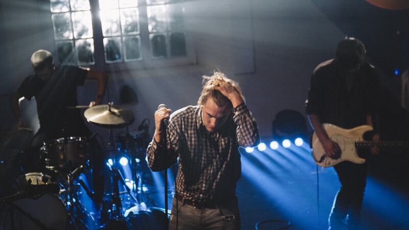 Girl Band are equal parts challenging and compelling. Photograph: Rich Gilligan