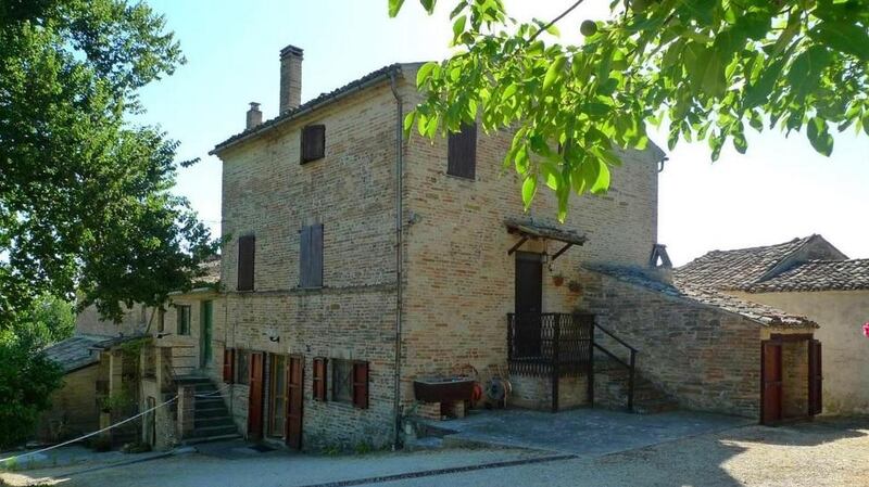 Five-bedroom house with olive grove near Falerone, Marche, Italy