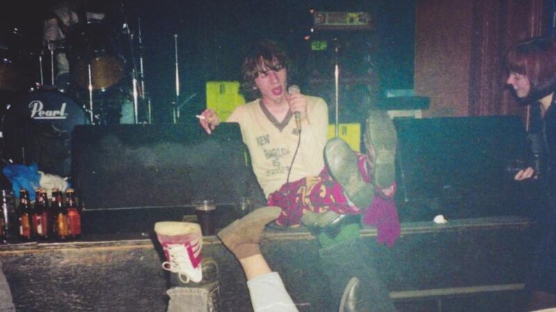 Salutes you, sir: Sultans of Ping at Sir Henrys. Photograph: Siobhan O’Mahony/UCC