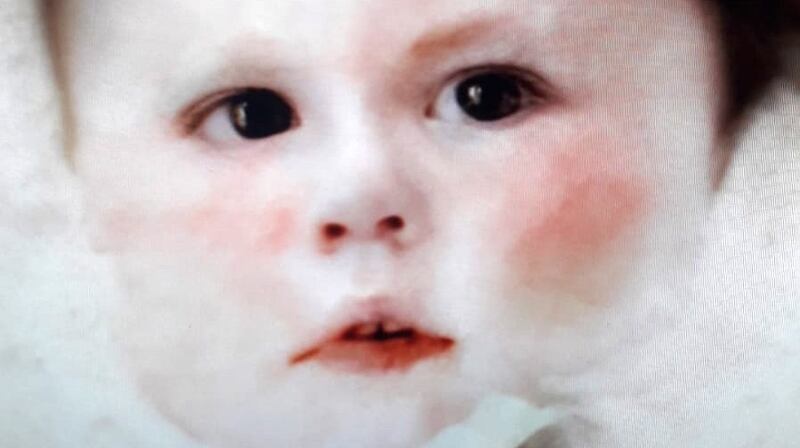 Maud Gonne’s son Georges, who died aged two. Photograph courtesy of Iseult White