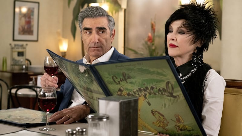 Eugene Levy and Catherine O’Hara in Schitt’s Creek