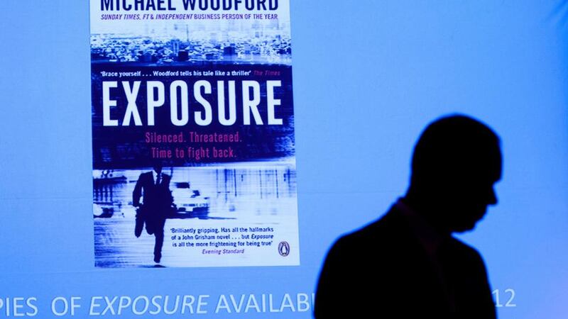 Michael Woodford, former global chief executive of Olympus at the 2014 European Insurance Forum, Dublin.