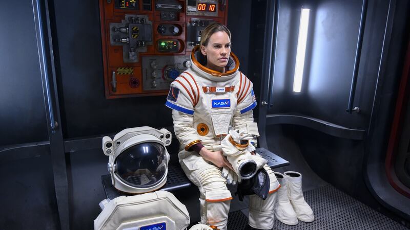 Hilary Swank as Emma Green in Away. Photograph: Diyah Pera/Netflix