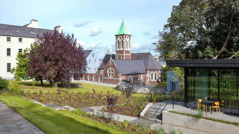 Garden view: the 4-acre site and its variety of linked premises are the fulfilment of a €10.5 million project funded by the Presentation congregation in 2014