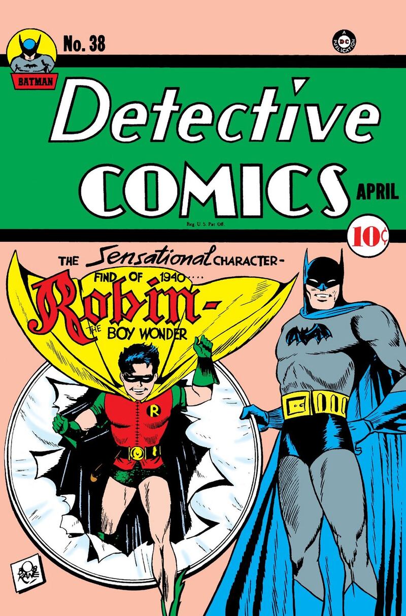 Batman turns 80: Detective Comics 38. Photograph courtesy of DC