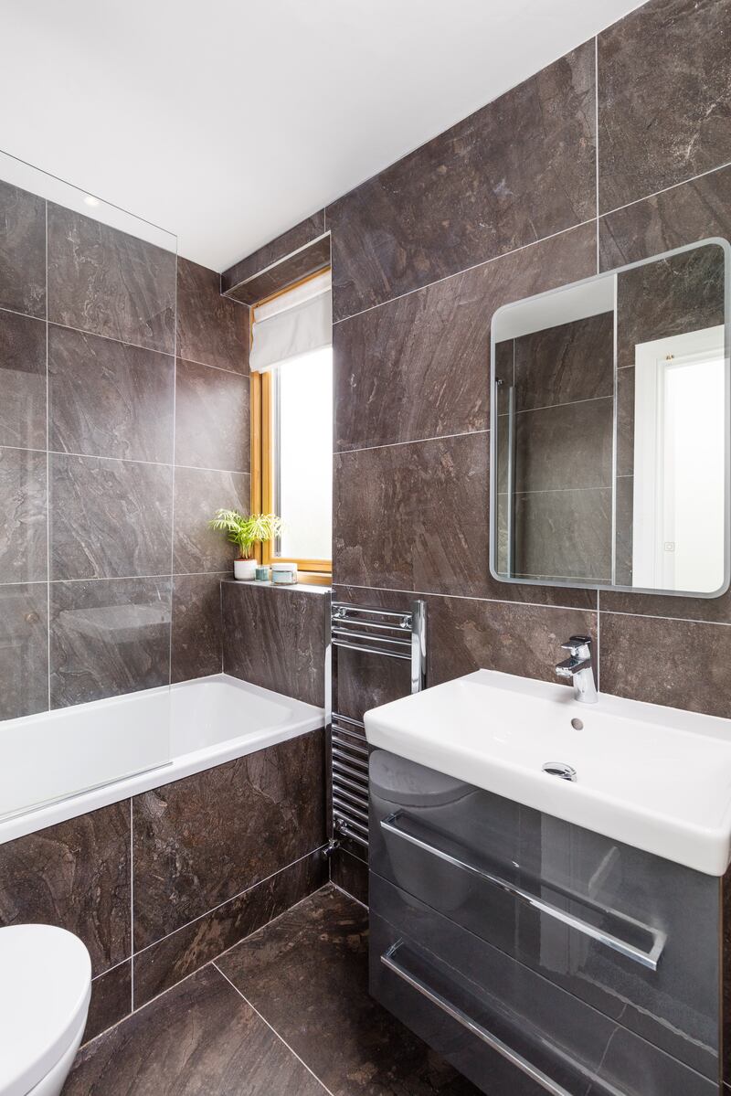 The property now has three bathrooms