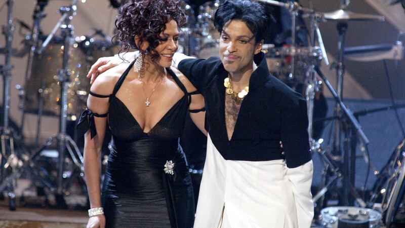 Sheila E and Prince during The 36th Annual NAACP Image Awards - Show at Dorothy Chandler Pavillion in Los Angeles, California, United States. Photograph:  Jesse Grant/WireImage