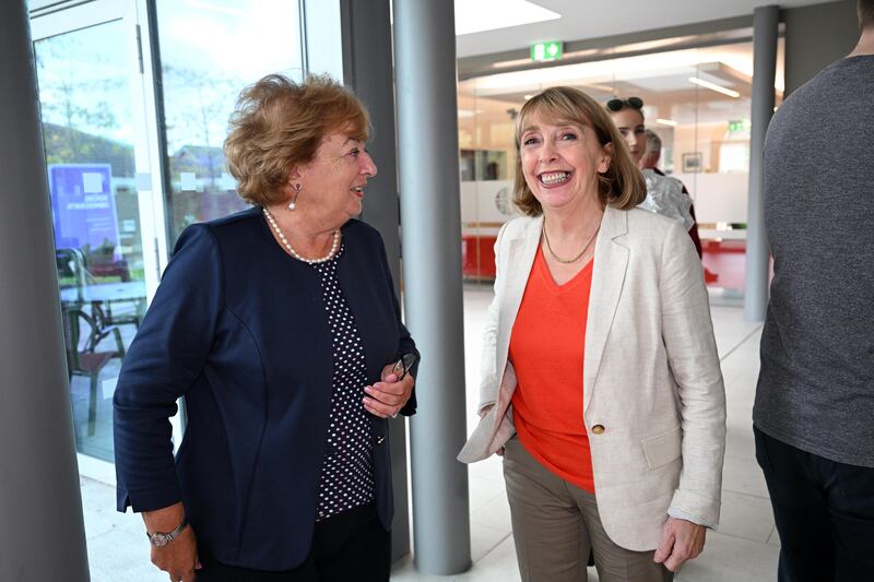 Former Social Democrats co-leaders Catherine Murphy and Róisín Shortall. Photograph: Bryan Meade