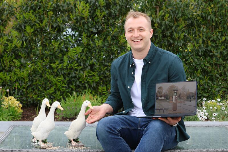 Matthew Knight of Feed the Ducks Initiative, representing LEO South Cork. Photograph: Martina Regan