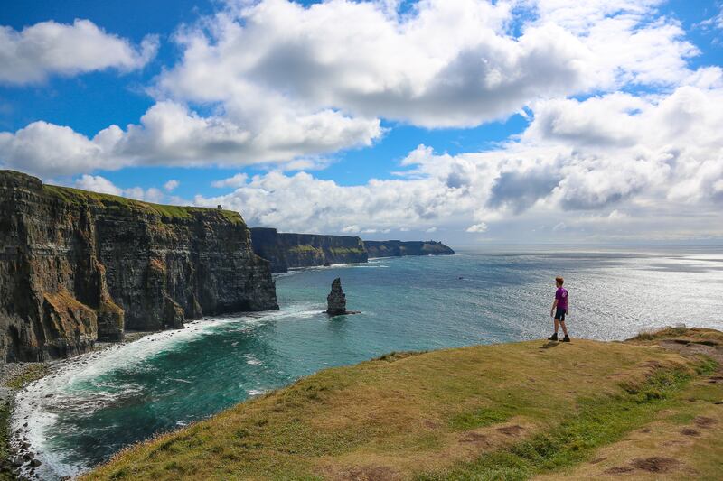 The Cliffs of Moher. Photograph: Karen Golden