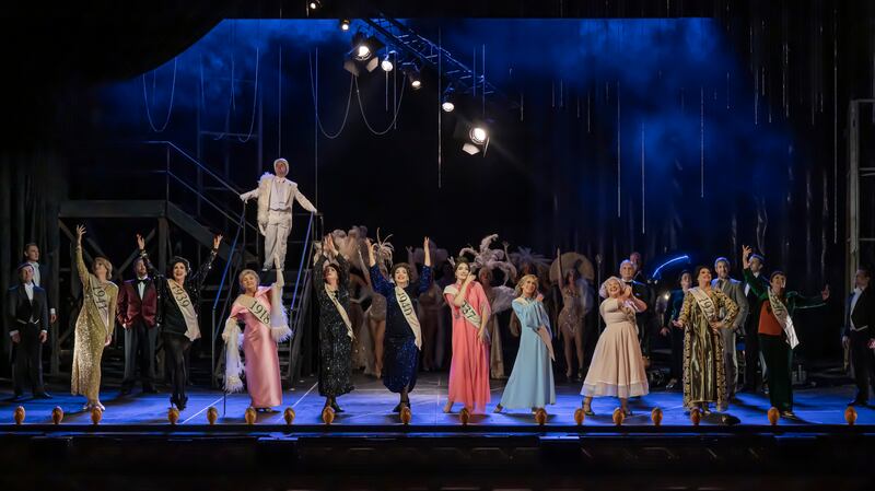 The cast of Follies. Photograph: Neil Harrison/Northern Ireland Opera