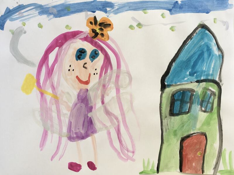 Alice Arthurs, aged 5: ‘The tooth fairy joined us in lockdown.’