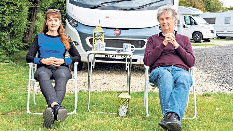 Suki Webster and Paul Merton in Motorhoming with Merton & Webster