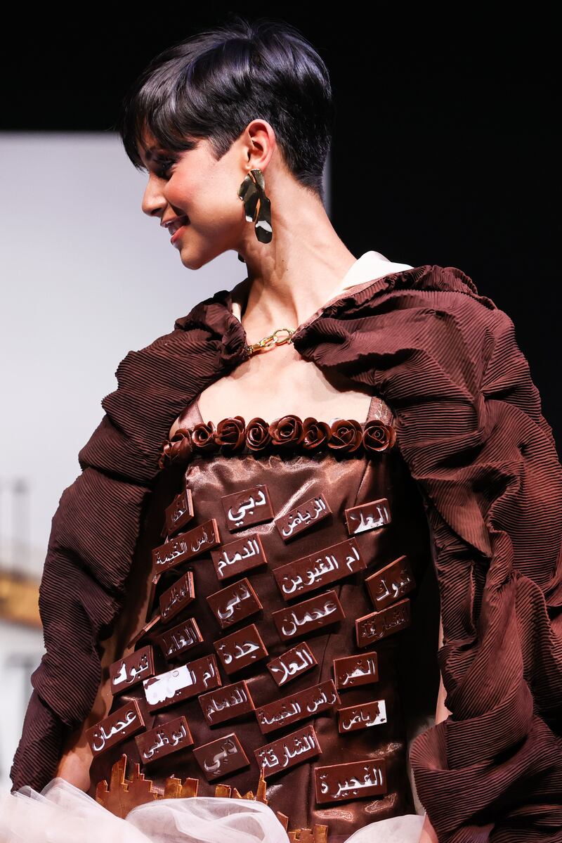 French model Eve Gilles, who was pilloried for her short hair