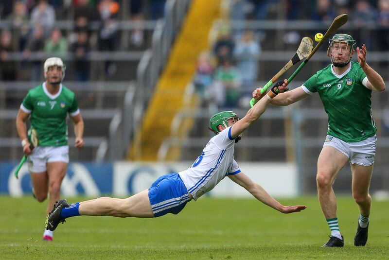 Taking the pizza: Limerick's squad is the envy of every other county, even if Waterford made them work for their win. Photograph: Ken Sutton/Inpho