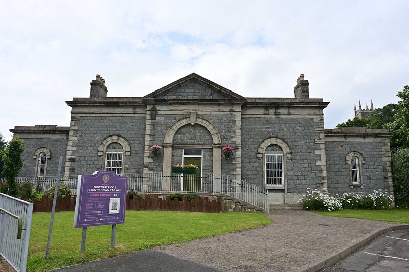 Downpatrick's old railway station. Photograph: Arthur Allison/Pacemaker 
