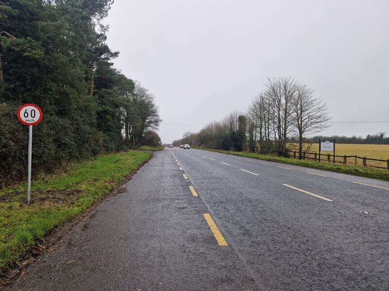 The road at Clogheen, Monasterevin, which has been the site of multiple speeding prosecutions

Photograph: Laura Coates