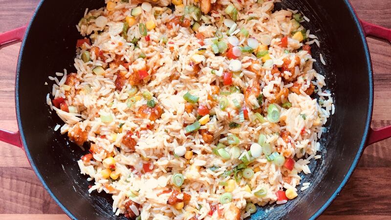 Mike Tweedie’s egg-fried rice