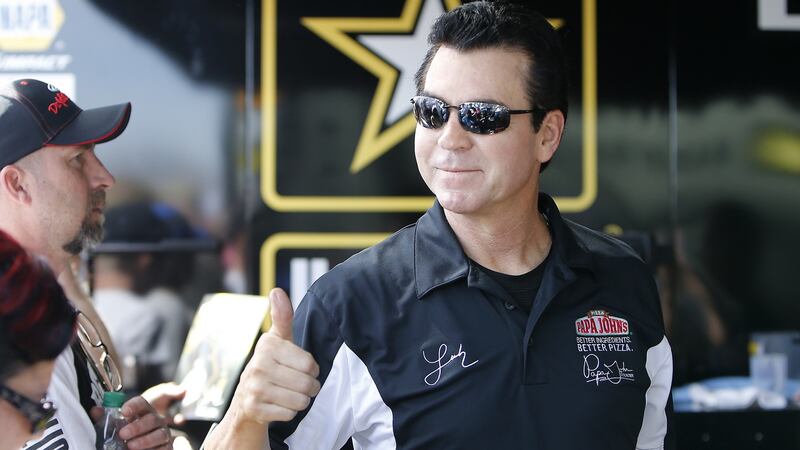 John Schnatter,  the colourful founder of the Papa John’s pizza chain. Photograph:  Marc Sanchez/Icon Sportswire via Getty Images