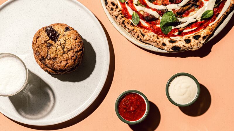 Lamb shawarma pizza kit from The Dough Bros and Kai, Galway