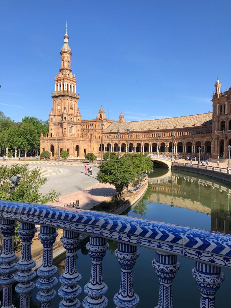 The Plaza de Espana in Seville