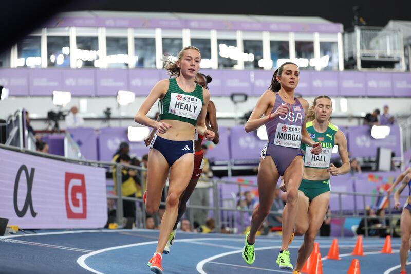 Ireland’s Sarah Healy: 'I think it was a pretty solid race for me.' Photograph: Nikola Krstic/Inpho

