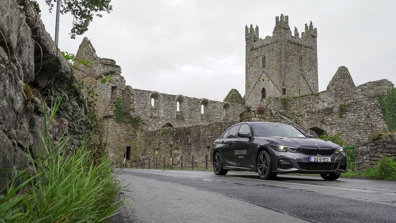 Crowley takes her BMW 330e M Sport Plug-in Hybrid for a spin past Jerpoint Abbey