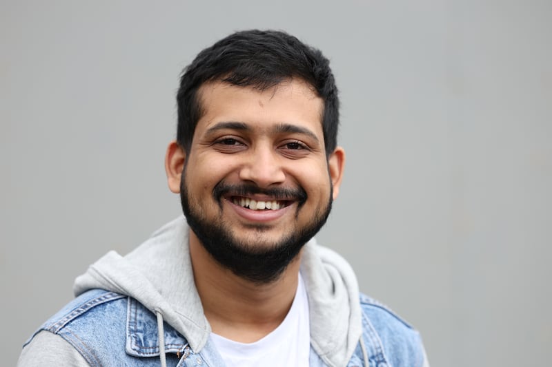 Adarsh Chekodu is working as a data analyst in Dublin. Photograph: Nick Bradshaw