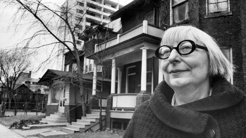 Jane Jacobs in Toronto: “Cities have the capability of providing something for everybody, only because, and only when, they are created by everybody.” Photograph: Frank Lennon/Toronto Star via Getty Images