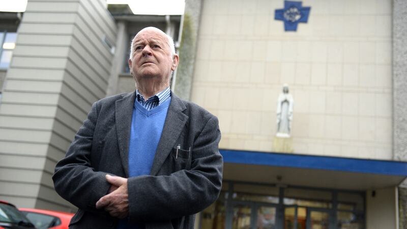 Patrick Brennan, pictured outside Our Lady’s College, Greenhills, Drogheda. Photograph: Dara Mac Dónaill