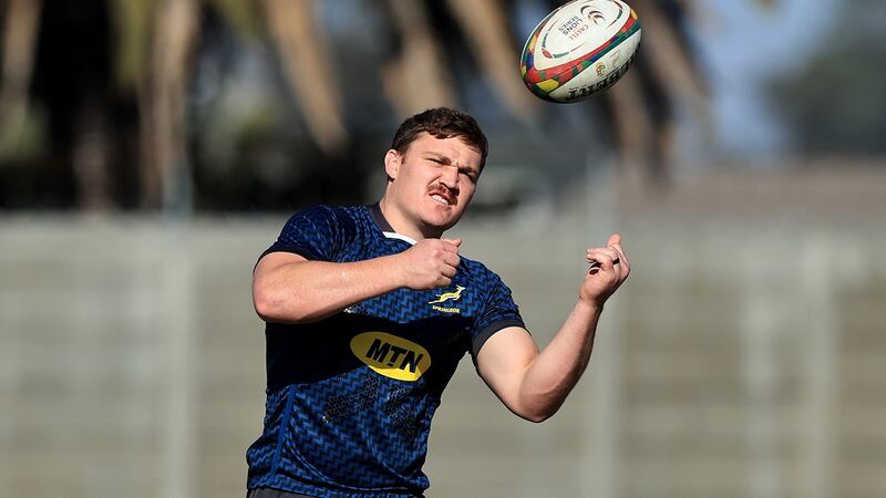 Leicester number eight  Jasper Wiese could be in line to play for South Africa in the second Test against the Lions on Saturday. Photograph: David Rogers/Getty Images