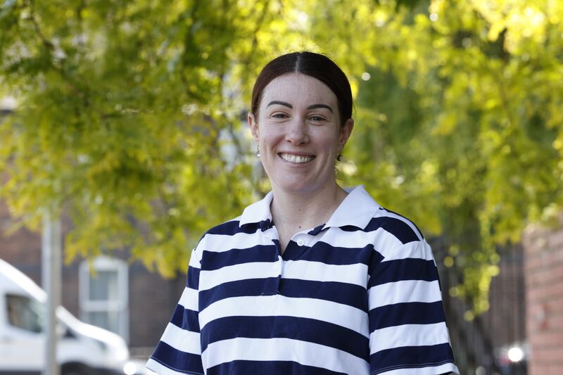 Virginia Loughnan: "Lots of people said to me when I moved here, ‘It might be quite hard to make deeper connections with Irish people or maybe it’s cliquey.’ I have not found that at all." Photograph: Nick Bradshaw