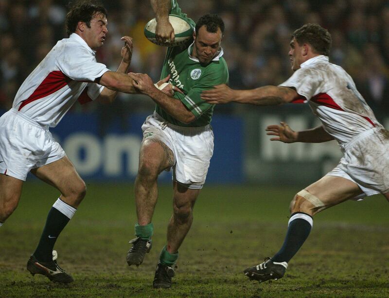 Mike Mullins played 16 times for Ireland and 11 games for Munster until he returned to New Zealand in 2006. Photograph: Billy Stickland/Inpho