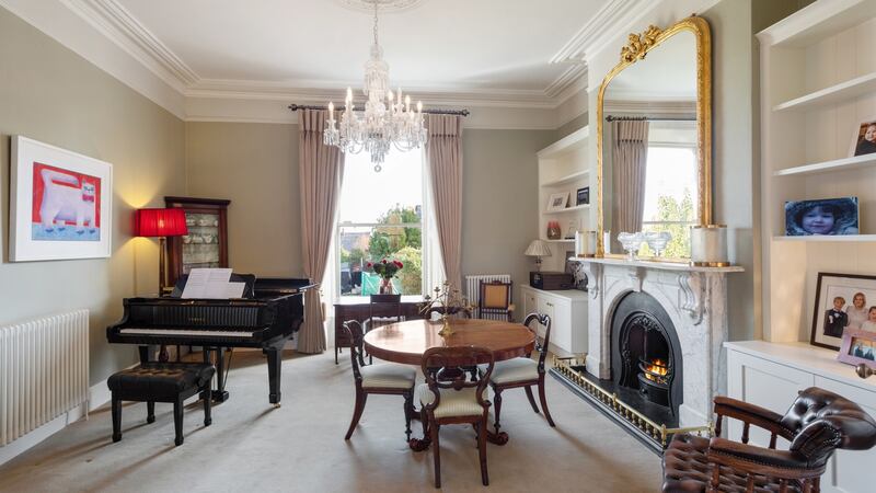 Dining  room to the rear at hall level at 43 Palmerston Road