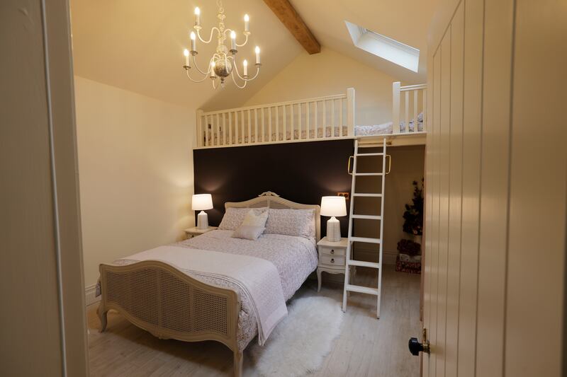 Bedroom. Photograph: Alan Betson

