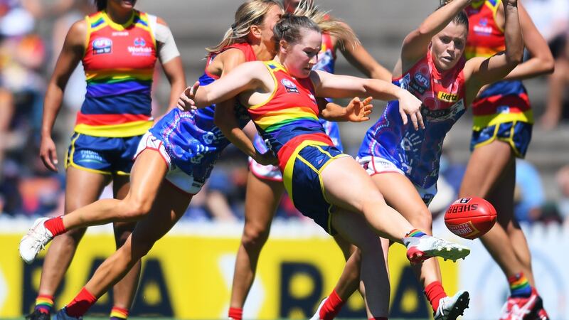Ailish Considine was part of the victorious Adelaide Crows outfit during this year's grand final. Photograph: Mark Brake/Getty Images