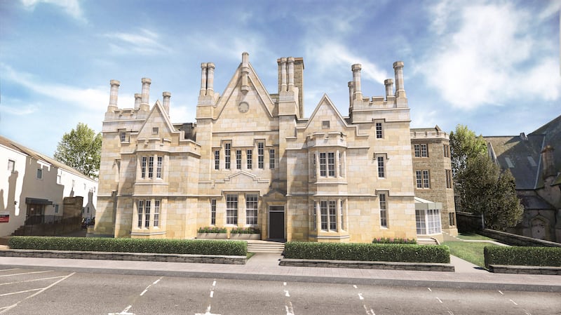 Townhouse Number Four is the largest property, extending to 283sq m (3,046sq ft)