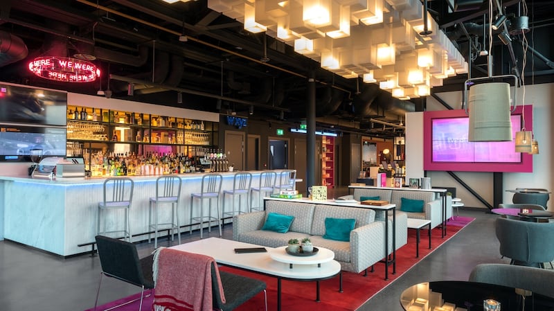 The Aloft Hotel in Dublin 8 features 202 urban-inspired rooms and unparalleled views of Dublin and the Wicklow Mountains from a seventh-floor open terrace.