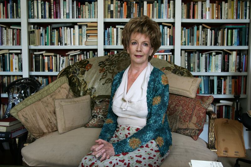Edna O'Brien at her home in London. Photograph: Frank Miller