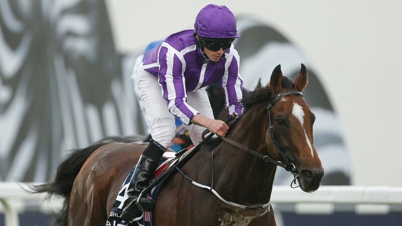 Ryan Moore and Coronation Cup winner Highland Reel. Photograph: Reuters/Matthew Childs