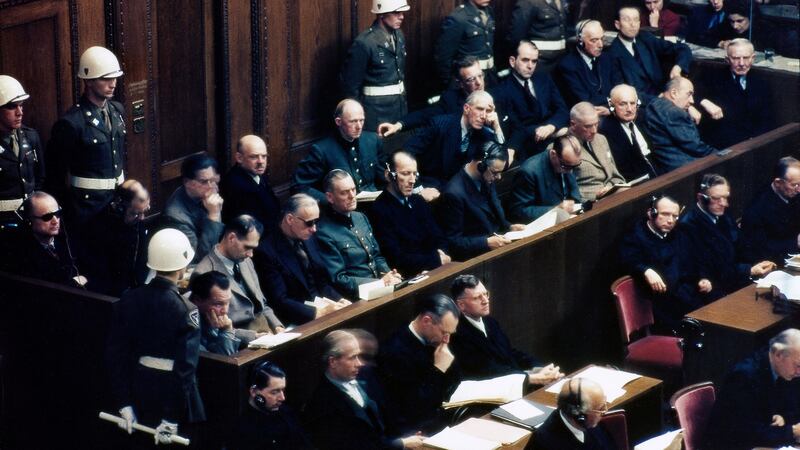 For a long time, despite the Nuremburg trials, many Germans continued to believe that Nazi crimes were the fault of just a small number of evil individual leaders. Photograph: Raymond D’Addario/Galerie Bilderwelt/Getty Images