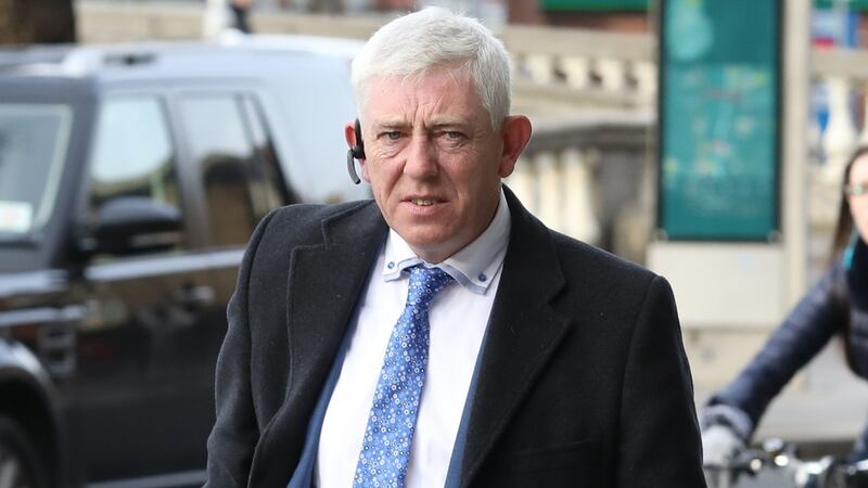 Michael Tymon,  husband of the late Sheila Tymon, pictured outside the Four Courts on Tuesday  after his High Court action. Photograph: Collins Courts